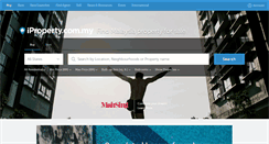 Desktop Screenshot of iproperty.com.my